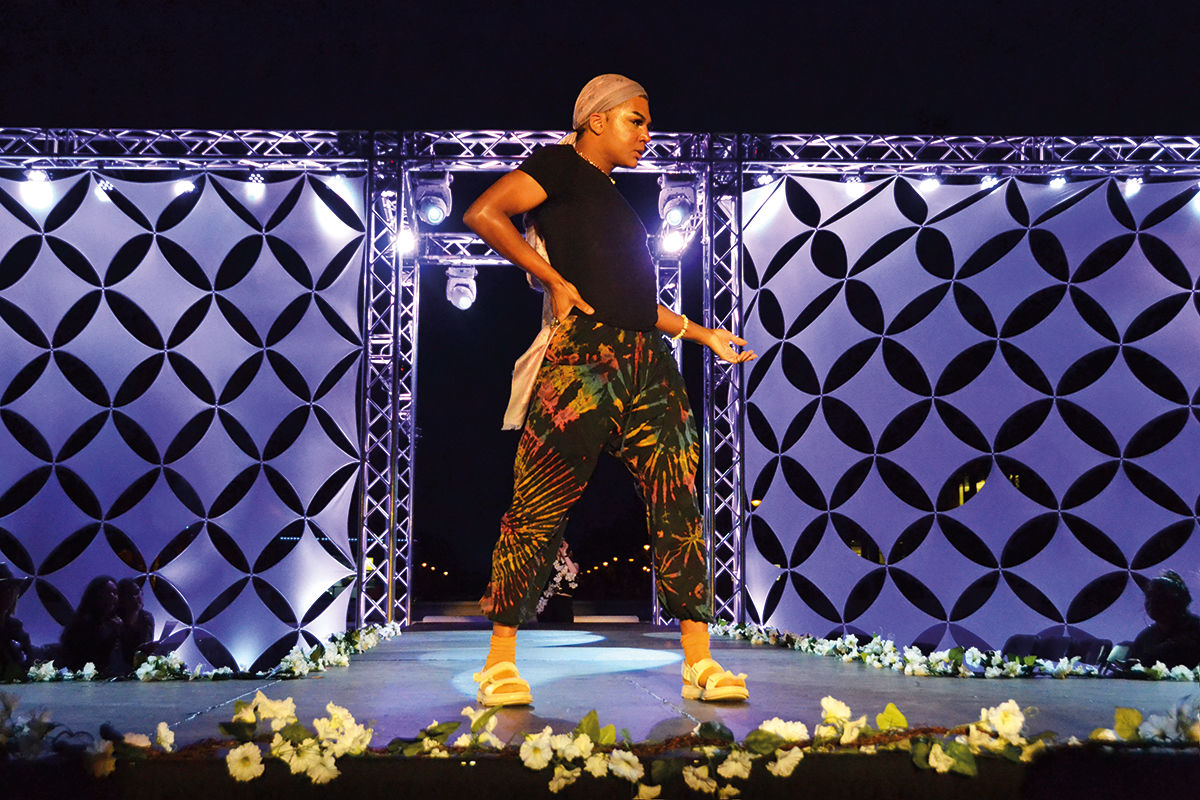 April: sustainable fashion show
